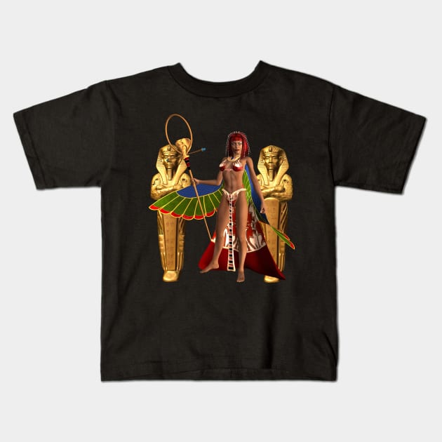 Wonderful egyptian women Kids T-Shirt by Nicky2342